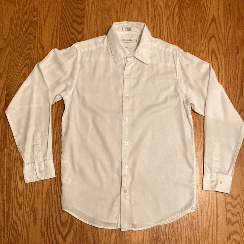 Calvin Klein white dress shirt